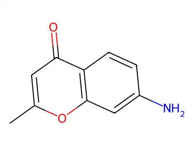 7-Amino-2-methylchromone structure