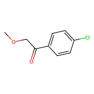 1-(4-Chlorophenyl)-2-methoxyethanone structure