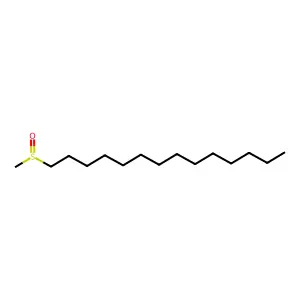 Sulfoxide, methyl tetradecyl structure
