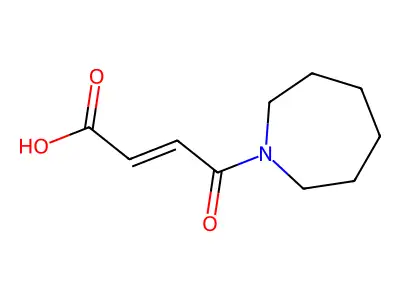 (2E)-4-(Azepan-1-YL)-4-oxobut-2-enoic acid structure