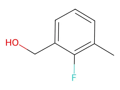 2-Fluoro-3-methylbenzyl alcohol structure