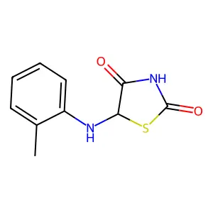 5-(2-Toluidino)-1,3-thiazolidine-2,4-dione structure