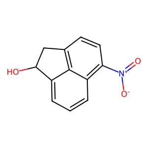 1-Hydroxy-5-nitroacenaphthene structure