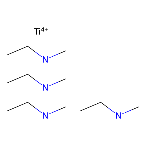 Ethanamine, N-methyl-, titanium(4+) salt (9CI) structure