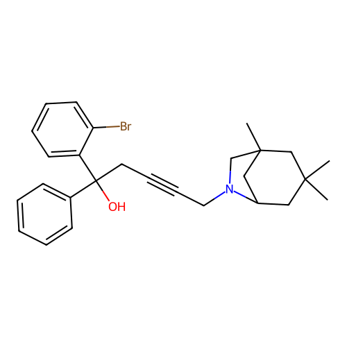 C27H32BrNO structure