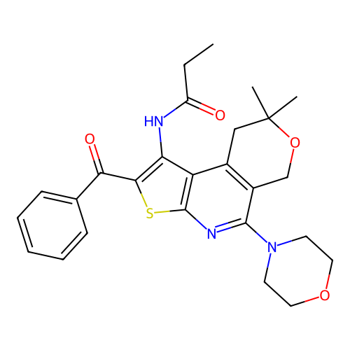Chemical Compound (C26H29N3O4S) structure