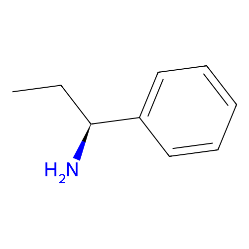 (1S)-1-phenylpropan-1-amine structure