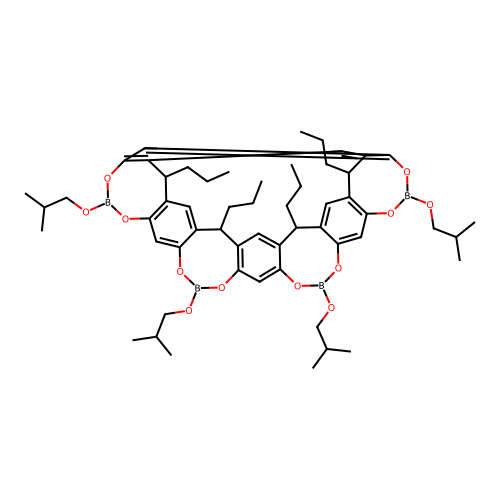 Zodioxaborocine structure