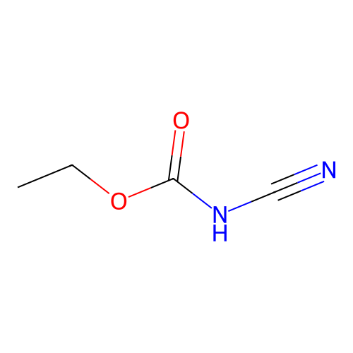 Ethoxycarbonylcyanamide structure