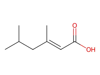 3,5-dimethylhex-2-enoic acid structure