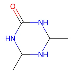 4,6-Dimethyl-1,3,5-triazinan-2-one structure