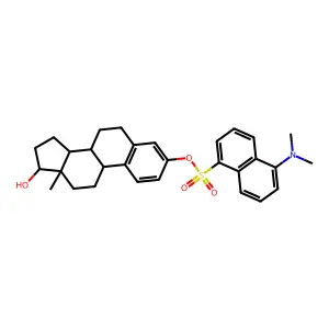 Estradiol-3-dansylate structure