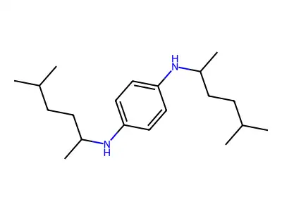 N,N'-双(1,4-二甲基戊基)对苯二胺 structure