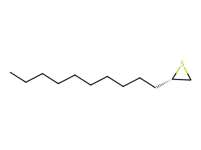 2-Decylthiirane structure