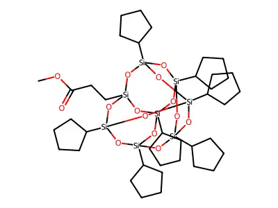 Methylpropionate-POSS(R) structure