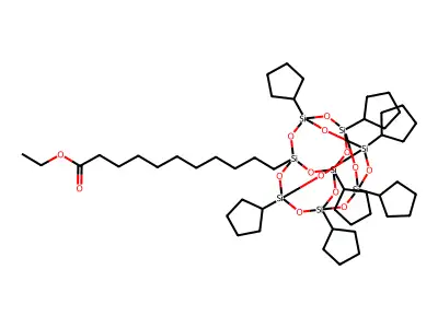 Pss-(1-(ethyl undecanoate))-heptacyclop& structure