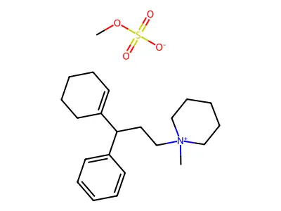 Fenclexonium Metilsulfate structure