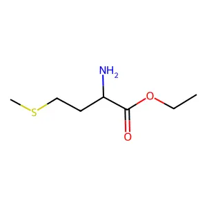 L-Methionine, ethyl ester structure