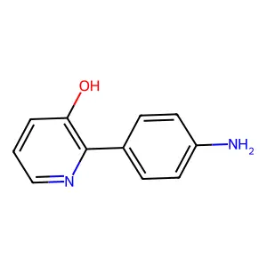 2-(4-Aminophenyl)pyridin-3-ol structure