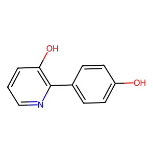 2-(4-Hydroxyphenyl)pyridin-3-ol structure
