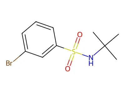 4-Bromo-N,N-diethylbenzenesulphonamide structure