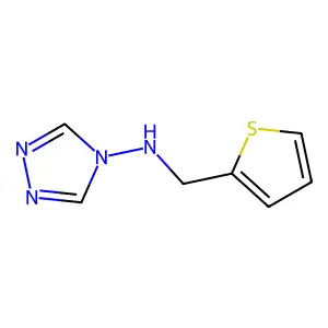 N-(2-Thienylmethyl)-4H-1,2,4-triazol-4-amine structure