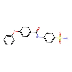 4-phenoxy-N-(4-sulfamoylphenyl)benzamide structure