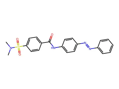 4-(Dimethylsulfamoyl)-N-[4-(2-phenyldiazen-1-YL)phenyl]benzamide structure