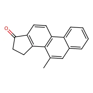 15,16-Dihydro-7-methyl-17H-cyclopenta(a)phenanthren-17-one structure