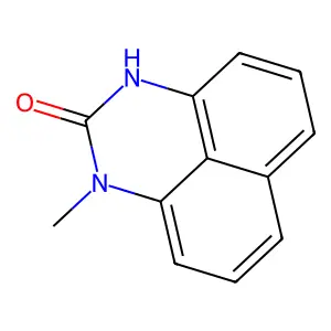 1-methyl-1H-perimidin-2(3H)-one structure