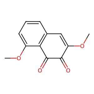 3,8-Dimethoxy-1,2-naphthalenedione structure
