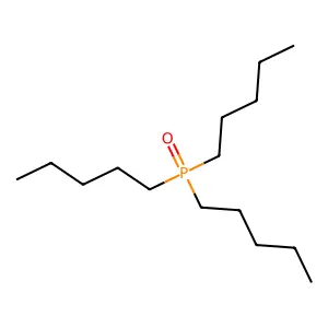 Tripentylphosphine oxide structure