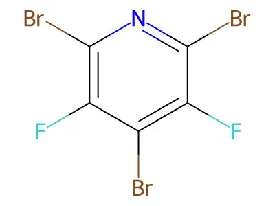 2,4,6-Tribromo-3,5-difluoropyridine structure
