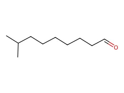 异癸醛 structure