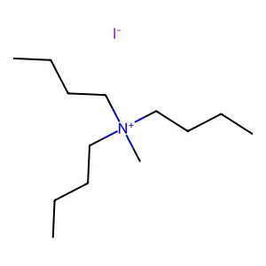 1-Butanaminium, N,N-dibutyl-N-methyl-, iodide (1:1) structure
