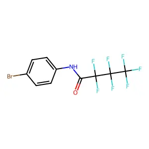 N-(4-Bromophenyl)-2,2,3,3,4,4,4-heptafluorobutanamide structure