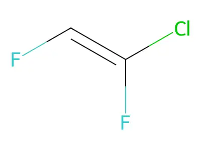 (E)-1-chloro-1,2-difluoroethene structure