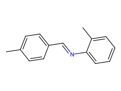 N-(4-Methylbenzylidene)-O-toluidine structure