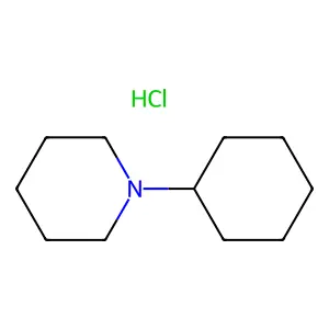 Piperidine, 1-cyclohexyl-, hydrochloride structure