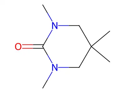 Tetrahydro-1,3,5,5-tetramethyl-1H-pyrimidin-2-one structure