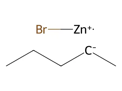 2-戊基溴化锌 structure