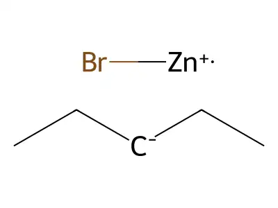 1-Ethylpropylzinc bromide solution structure