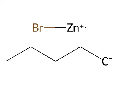 Pentylzinc bromide solution structure