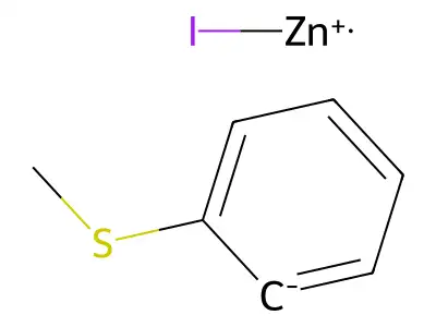 2-(Methylthio)phenylzinc iodide structure