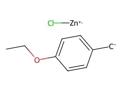 4-Ethoxybenzylzinc chloride structure