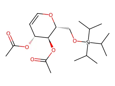 C19H34O6Si structure