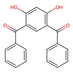 4,6-Dibenzoylresorcinol structure
