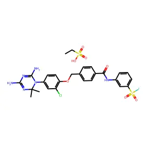 2-Acetamido-4-oxo-4-[(9-oxofluoren-3-yl)amino]butanoic acid structure
