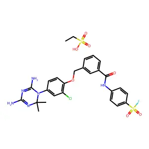 3-tert-Butyl-5-chloro-6-hydroxymethyluracil structure