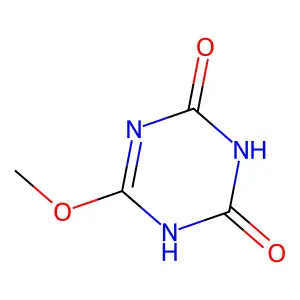 6-Methoxy-s-triazine-2,4(1H,3H)-dione structure
